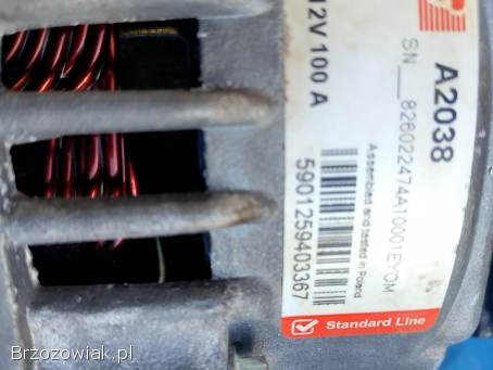 Alternator opel ISUZU 17 cdti 100A