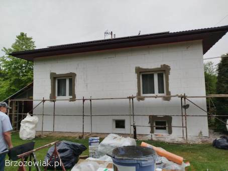 Docieplenia,  elewacje,  podbitki