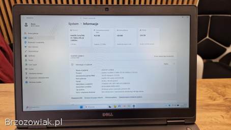 DELL Latitude 5580 15,  6 Full HD IPS i5-7300U 16GB Ram 256GB SSD Win11