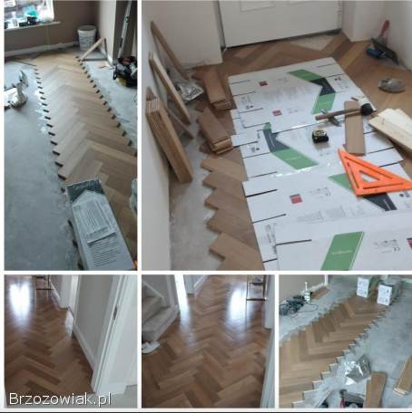 UKŁADANIE PLYTEK I PANELI PODŁOGOWYCH