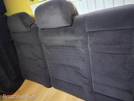 Fotele passat B5/Fl sedan czarny welur KOMPLET