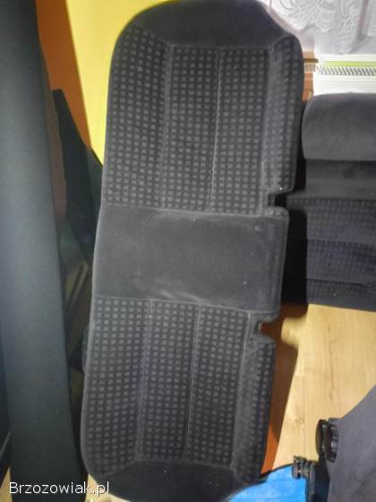 Fotele passat B5/Fl sedan czarny welur KOMPLET