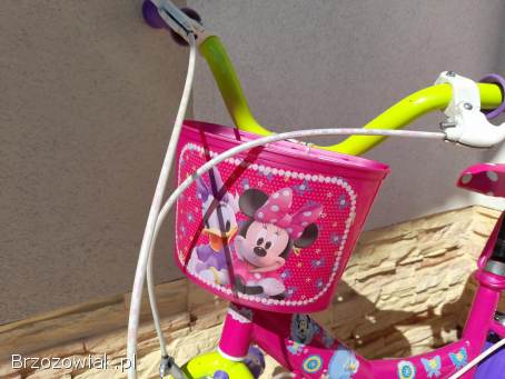 Rower rowerek dziecięcy Disney Minnie 14 cali
