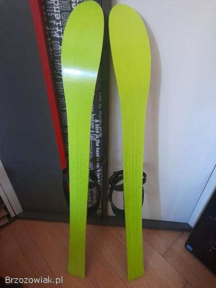 Narty dziecięce z kijkami 90cm