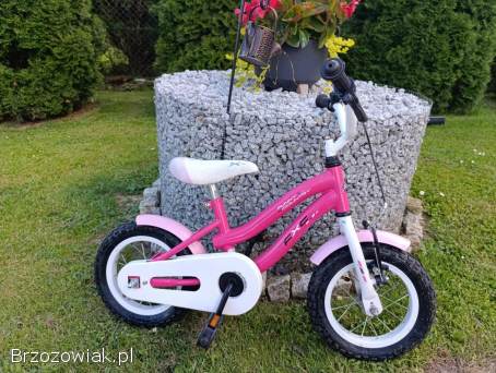 Rower,  rowerek 12 cali dla dziewczynki