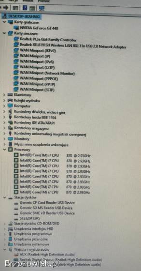 Komputer Medion i7 6GB GT 440 WIFI