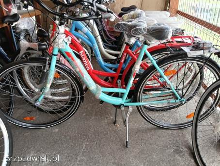 Nowe rowery 28 cal 3 -  7 bieg -  przerzutka.  Ceny od 1250 zl.  Zapraszam.