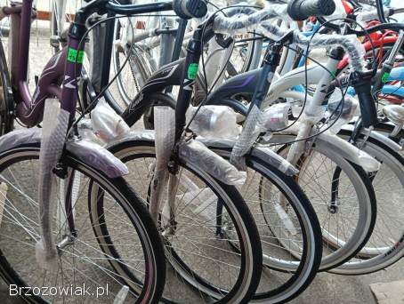Nowe rowery 28 cal 3 -  7 bieg -  przerzutka.  Ceny od 1250 zl.  Zapraszam.