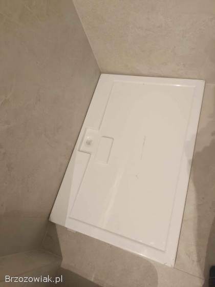 Nowy brodzik akryl sanitarny 120 80 Besco Axim