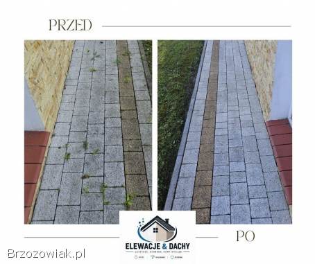 Mycie i malowanie dachów i elewacji