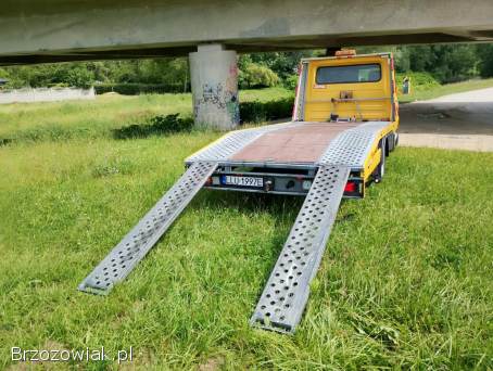 Sprinter auto laweta bliźniak kat b