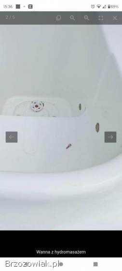 Wanna z hydromasażem,  jakuzzi