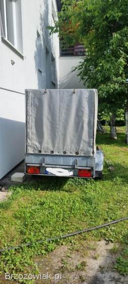 Przyczepka lekka 750kg Solidna z plandeka ZAREJESTROWANA