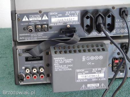 Wzmacniacz z radiem Denon seria UPA-100 UTU-100 sprawny.  WYSYŁKA