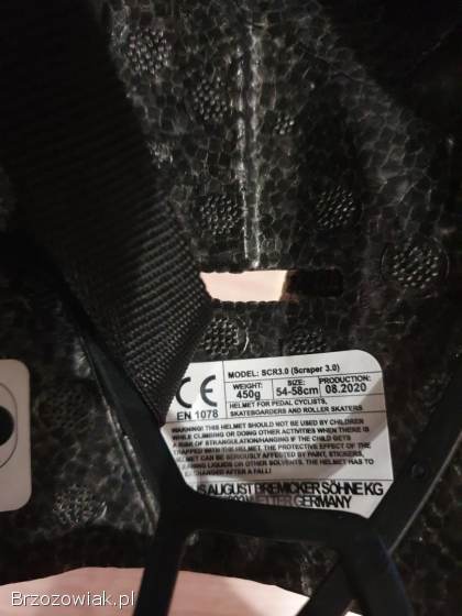 Kask skate Abus rower rolki