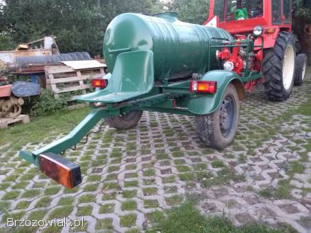 Beczkowóz ogrodowy do nawadniana ogrodu,  sadu motopompa ogrodowa yanmar kubota