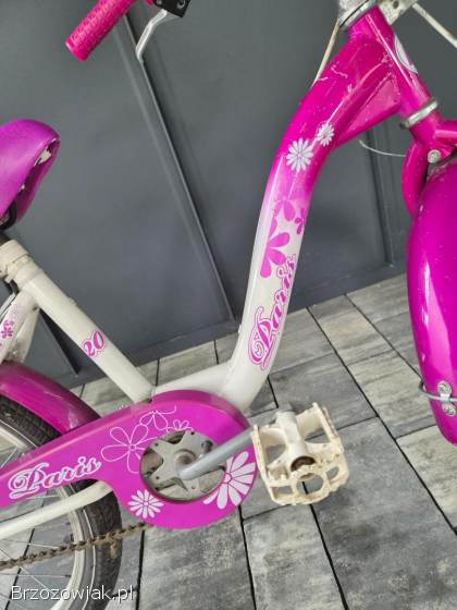 Rower dla dziewczynki Paris koła 20