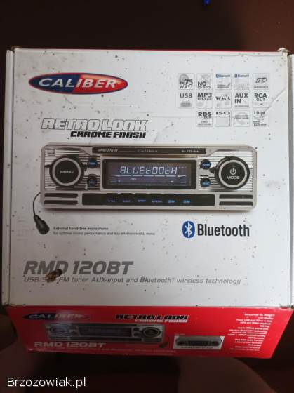 Radio samochodowe Caliber RMD 120 BT