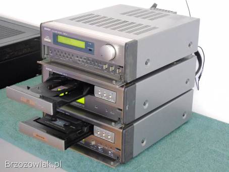 Wieża Denon Amplituner CD Mag AUX PHONO.  DOSTAWA