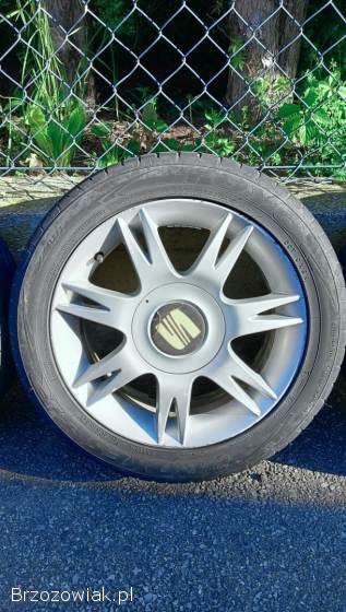 Koła alu felgi aluminiowe 15 5x100 ET43 6Jx15H2 Seat Volkswagen Skoda