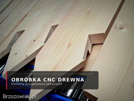 Więźby dachowe CNC -  projekt,  drewno KVH/BSH i gotowe elementy