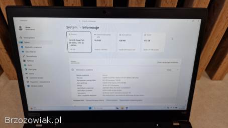 Lenovo ThinkPad T490 Full HD IPS i5-8265u 16GB Ram 512GB SSD Windows 11