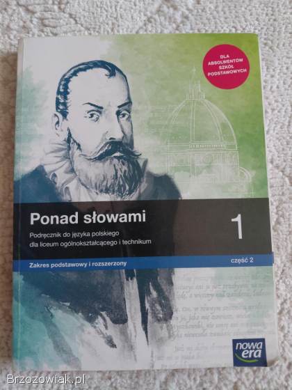 Zestaw podręczników do klasy pierwszej i drugiej szkoły średniej