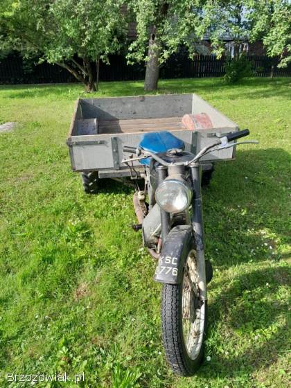 Trójkołowiec z silnikiem WSK125