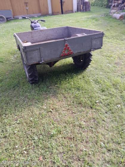 Trójkołowiec z silnikiem WSK125