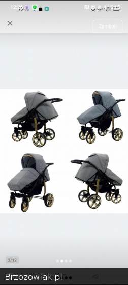 Wózek 2w1 gondola spacerówka