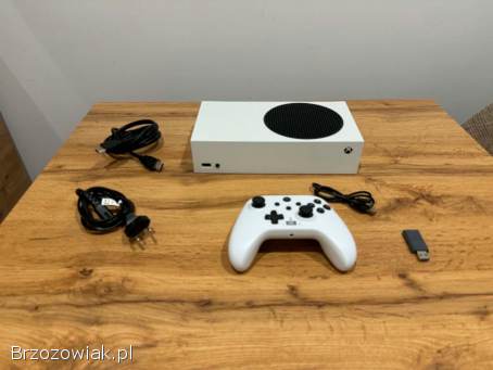 Okazja!  Xbox Series S 512 GB + pad i gry!  Gwarancja!  Super Stan!