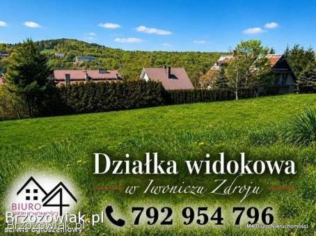 Malownicza działka w sercu Iwonicza Zdroju!