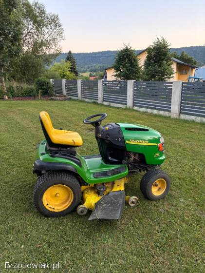 Traktorek ciągniczek kosiarka John Deere L130