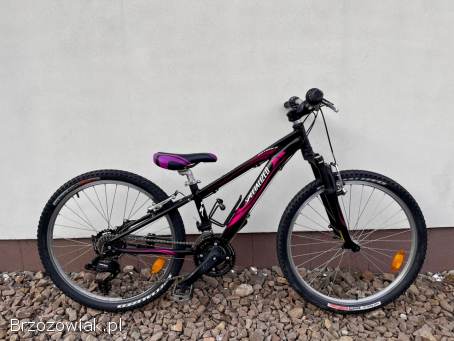Rower dziecięcy Specialized 24” mtb / Aluminium / 3x7 biegów / Wysyłka