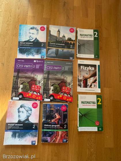 Sprzedam książki do klasy 1,  2,  3,  4 LO