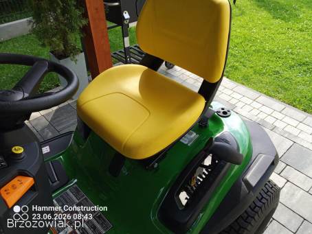 Traktorek kosiarka John Deere model S130.  USA.  NOWA. .