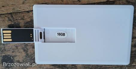 Pendrive Credit Card Plastic 16GB nie używany