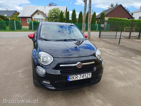 Fiat 500X 1.  6b Rosso Amore 2017