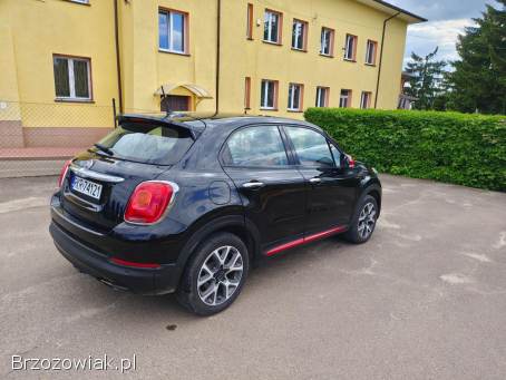 Fiat 500X 1.  6b Rosso Amore 2017