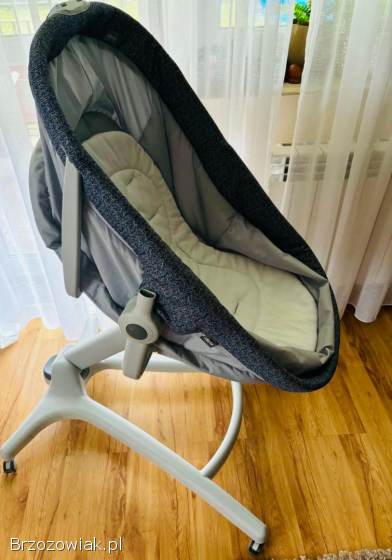 Chicco,  Baby Hug Air 4in1,  wielofunkcyjne łóżeczko-krzesełko,  Titanium