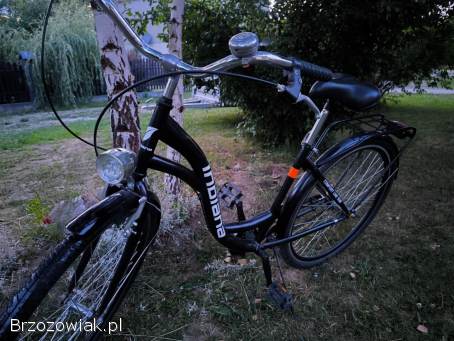 Rower damka 28 -  3 biegi bardzo dobry stan!