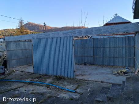 Garaż blaszany 961x438