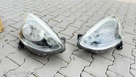 Komplet reflektorów lampy przód Nissan Micra K13 10-17