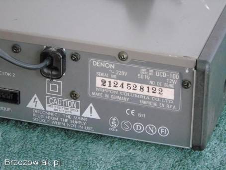 Odtwarzacz płyt CD Denon UCD-100 działa.  WYSYŁKA