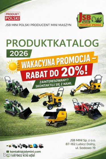 Osprzęt Rolniczy Budowlany + Koparka Ładowarka Wozidło POLSKIE