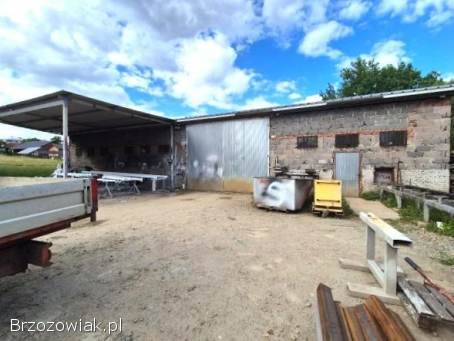 Na sprzedaż hala 750 m² 30 ar utwardzonego placu Zabłotce koło Sanoka