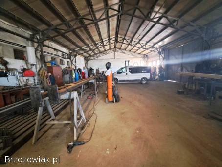 Na sprzedaż hala 750 m² 30 ar utwardzonego placu Zabłotce koło Sanoka