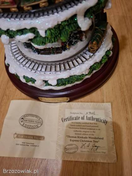Choinka stołowa Thomas kinkade