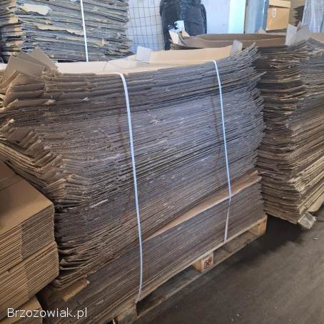 Przekładka karton tacka klapowa na paletę 1200x800mm + obrzeża