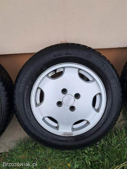 Felgi aluminiowe + opony 15 Cal do AUDI B3/B4